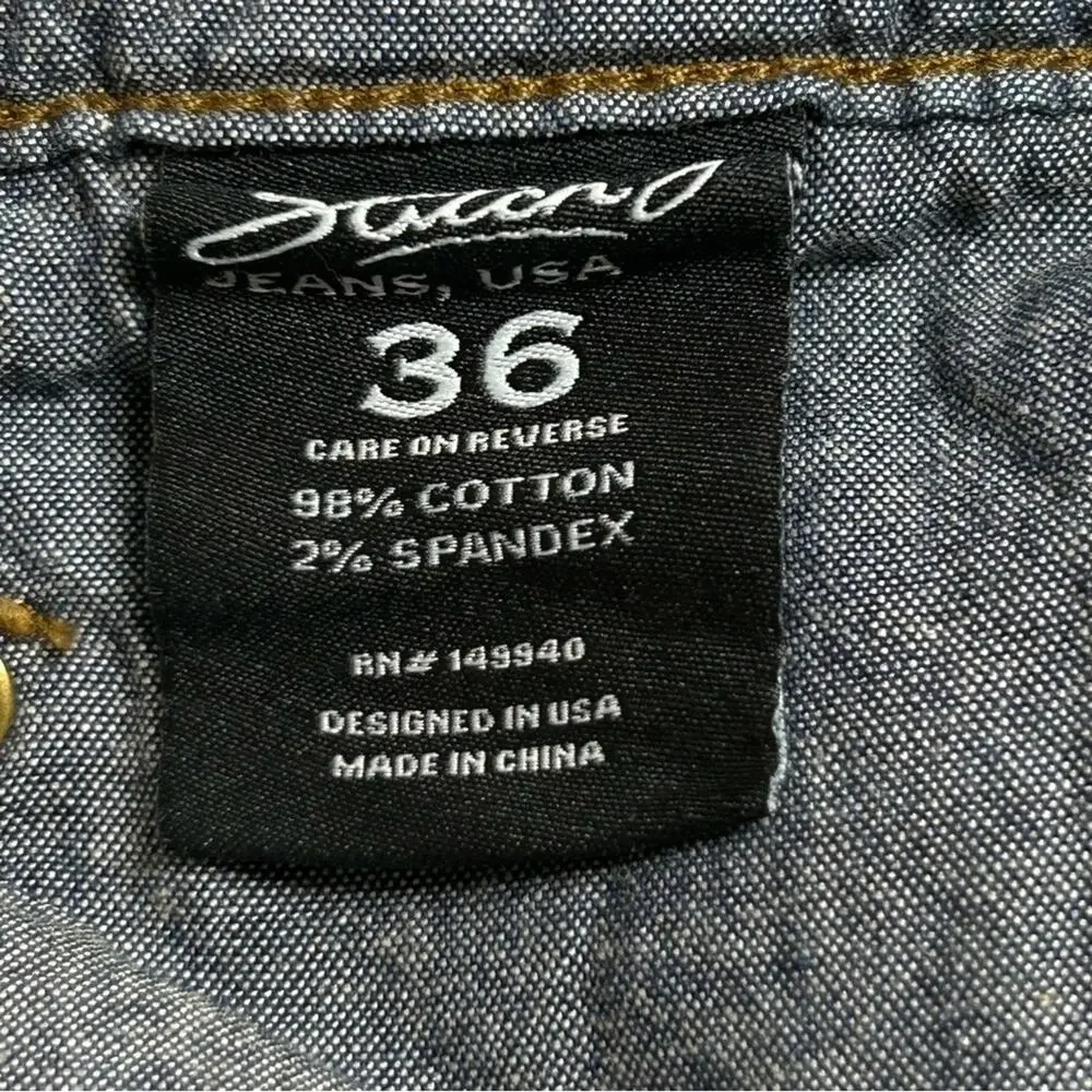 Stitch’s Barfly Slim Leg Dark Wash Jeans 36 NWT